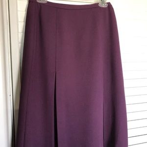 Karen Scott Pleated Flair Polyester Skirt 6P